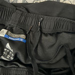 Adidas  black & green lined running shorts - Size L Photo 7