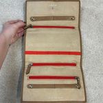 Stella & Dot  Multicolor Rainbow Stripe Jewelry Organizer Travel Case Photo 2