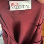 RED VALENTINO Elegant Burgundy Spaghetti Strap Slip Dress Size undefined Photo 3