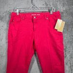 Michael Kors Michael  Jeans 12 Skinny Rose Red Barbiecore Coquette Colorful Photo 3