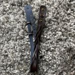 Anthropologie NEW women leather braided statement bracelet watch Photo 2