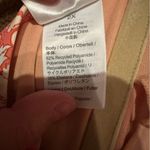 J.Crew  O-Ring Bandeau Bikini Swim Top in Tossed Pink‎ Floral Sz 2X NEW Photo 6