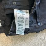 frame denim Frame Black Le Crop Mini Boot Jeans Mid Rise Raw Hem Cropped Womens Size 26 Photo 6