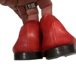AGL Attilio Giusti Leombruni Peep Toe Flats Red Size 5 Photo 9