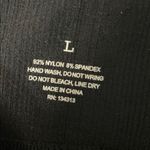 Tamsc Black Lace Halter Crop Top Size L Photo 5