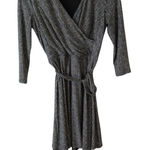 Ralph Lauren LRL Herring Bone Long Sleeve Belted Dress - Women's 2 Photo 0