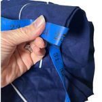 Hill House Coastal Wide Leg Cropped Linen Pants Navy  Home Women M Photo 6