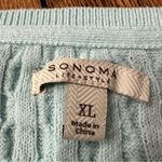 Sonoma Life & Style Ribbed Crewneck Teal XL Photo 9