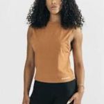 Alphalete  Women's Heavy Cotton Cut Off - Clay , Size Small Photo 1