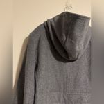 London Fog EUC  Grey Full Zip Up Hooded Coat with Pockets size 1X Photo 5
