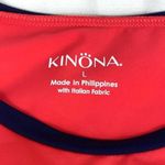 Kinona Sport | Large | To A Tee Watermelon Red Short Sleeve UPF 50+ Golf Dress Photo 7