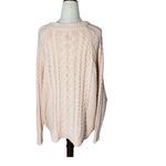Aerie  Oversized Cable Knit Sweater Photo 4