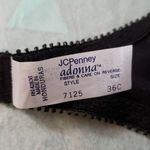Adonna NWT  for JC Penney Black Demi Bra Size 36C Photo 3