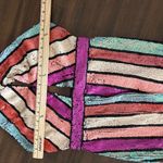 NBD X BY Gianna Mini Halter Dress in Pastel Clouds XS Sequins Party Cocktail Photo 8