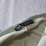 ZARA  Patterned, Colorful, Reflective Strapless Dress Photo 2