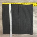 ZARA Woman Heather Gray Zip Back Silky Lined Mini Skirt Size Medium Photo 7