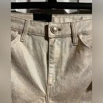 Guess SEXY BOOT CUT METAL JAGUAR PRINTED JEANS SIZE 26 X 32 MID RISE NWT Photo 5