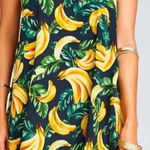 Show Me Your Mumu Casita Mini Tank Swing Dress Banana Print Size Small Photo 0