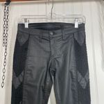 Rag and Bone Shoreditch Embroidered 'Raja' Black Mid Rise Skinny Jean Size 25 Photo 3