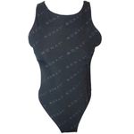 Monat Black High Neck All Over Print Sleeveless Bodysuit Size M Photo 85