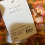 Zimmermann  Cropped cutout floral-print cotton-gauze top Photo 3