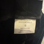 Van Heusen  Women's Stretch Extensible Pants-black- size 6-NWT Photo 8