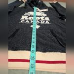 Roots  Canada Tweed Hoodie Women's XXS Black/Grey Photo 6