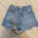 Levi’s Ribcage Denim Shorts Photo 0