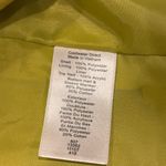 Coldwater Creek  All-Season Hooded Coat Yellow Citrine PM Photo 11