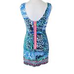 Lilly Pulitzer  - Mila Stretch Shift Dress Rounded Back Seashell Charm Sz 2 Photo 5