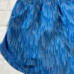 Nike  Women's Athletic Shorts in Blue and White Photo 2