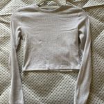 Aritzia TNA Long Sleeve Cropped Ribbed T Shirt Photo 2