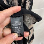 Nic+Zoe NWOT women’s black nude tan knit thick fit and flare sleeveless dress L Photo 3