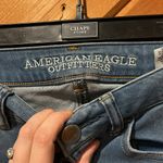 American Eagle jegging stretch distressed knee jeans Photo 3