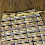 Anthropologie  Skies Are Blue wool blend plaid Mini Skirt size medium Photo 1