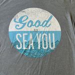 Life is Good Life‎ is Good Women’s Long Sleeve Gray “Good to Sea You” Tee, sz Small ♠️ Photo 1
