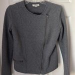Athleta  Moto style cotton blend jacket Photo 2