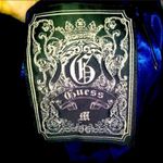 Guess Jacquard Crop Lined Black Jacket Size M Velvet Tie Button & Hidden Snaps Photo 6