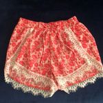 Audrey 3+1 floral coral lace boxer shorts Photo 5