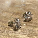 LC Lauren Conrad  Daisy Cluster Crystal Rose Gold Stud Earrings Photo 3