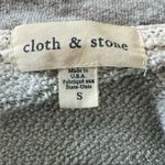 Anthropologie Cloth & Stone Women’s Gray Sweatshirt Dress Size Small C1899 Photo 3