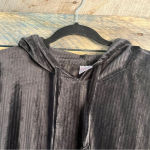No Boundaries  Black Velour Cropped‎ Pullover Size XXXL Photo 2