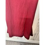 Belle Plus Burgundy Red Pearls Beaded Split Thigh Tank Dress, Maxi Women Outfit Size XXL Photo 6