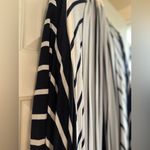 Three Dots navy and white stripe cardigan Size L 
Excellent condition Photo 3