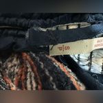 Free People Dare Me VELVET Blouse Women's Black Blouson Sleeve Photo 9