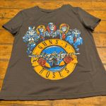 Haoduoyi  Womens Guns N Roses Graphic T Shirt Distressed Style Medium Photo 0