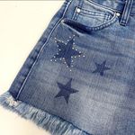 Lord & Taylor Desing Lab High waisted Frayed hem Denim Jean Shorts Beach Size 26 Blue Photo 2