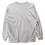 Aritzia Tna T Shirt Womens XS Gray Pullover Long Sleeve Relaxed Casual Comfort Photo 3
