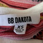 BB Dakota Steve Madden Striped Pink Cami Camisole Sleeveless Tank Blouse Top XS Photo 4