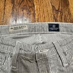 AG Adriano Goldschmied AG The Jodi Crop High Slim Flare Striped Crop Jeans 24R Photo 6